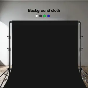 300 * 300CM/118.11 * 118.11 inch professional green, blue, white, black photography background cloth, suitable for photography studios, events, parties, can be ironed, washed, folded - multiple colors available, very suitable for creative visual effects