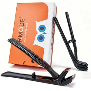 Professional Extra-Long Curved Nail Clippers: Heavy-Duty Nail Cutter for Seniors & Diabetics with Nail File Cuticle Nippers Cuticle Remover Tool