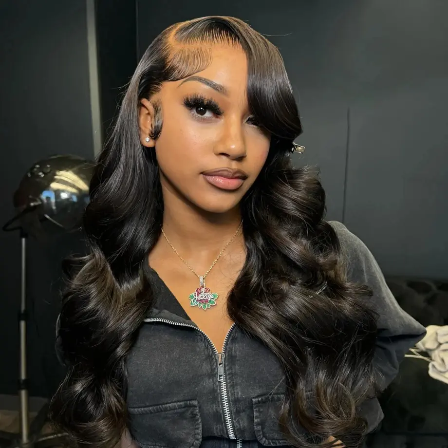 Bling Hair Body Wave 13x6 Hd Lace Frontal Wig 100% Real Hair 12-30Inch Wet And Wavy 13x4/6 Drawstring Wigs 180% Density Sale Clearance
