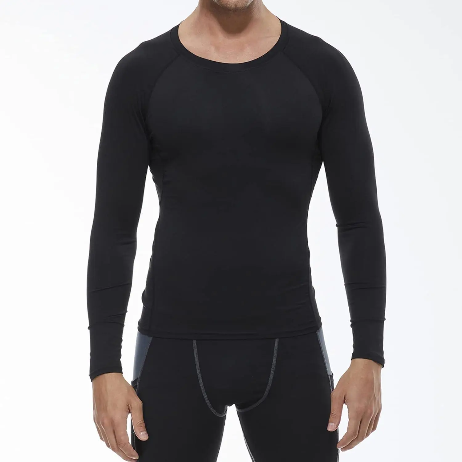Men's Compression Shirts Long Sleeve Workout Gym T-Shirt - 1 or 3 Pack Cool Dry Sports Baselayer Undershirt for Running Training Athletic Performance Moisture Wicking Breathable Fabric Comfort Fit Activewear Men's Compression Shirts Long Sleeve Workout Gym T-Shirt - 1 or 3 Pack Cool Dry Sports Baselayer Undershirt for Running Training Athletic Performance Moisture Wicking Breathable Fabric Comfort Fit Activewear