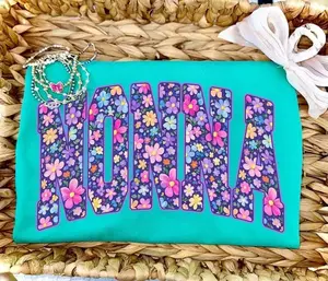 [Sale Up To 50%] Comfort Color Floral Nonna T-Shirt, Spring Nonna Sublimation Design, Nonna Shirt T-Shirt, Mother’s Day, Gift For Mama