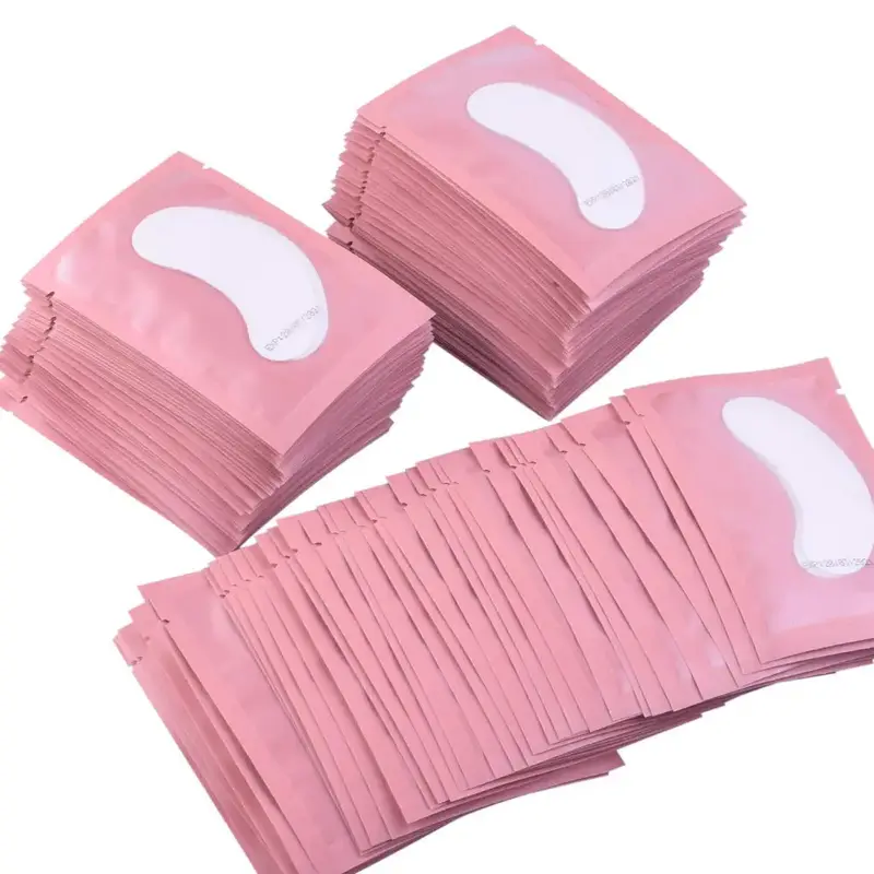 100Pairs Eye Patches Eyelash Extension Under Eyelashes Fake Lashes Stickers Lash Extension Supplies Patches For Building Eyelid Makeup Tool Cosmetic Tools