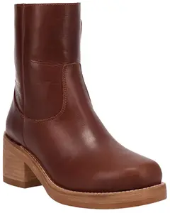 Dingo Women's Roxy Fashion Booties Round Toe - Di2290-Brn
