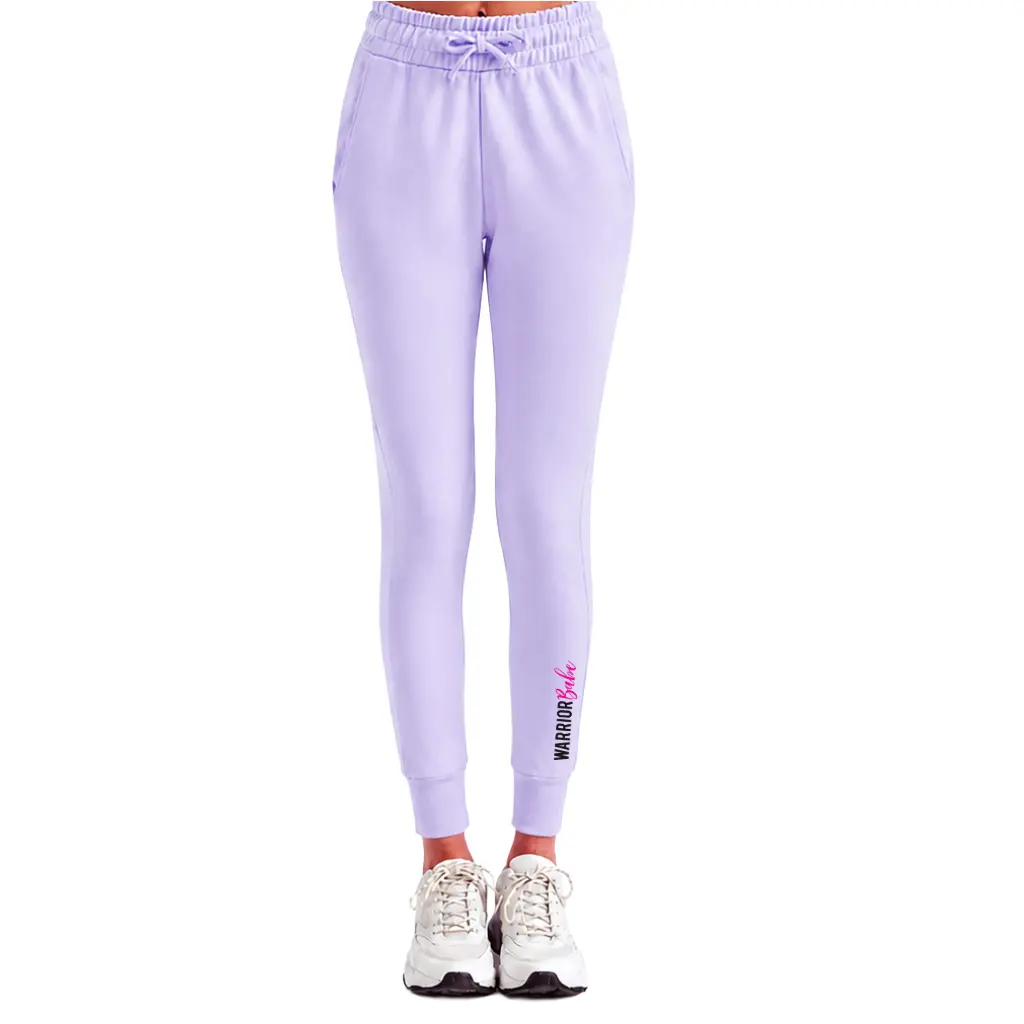 WarriorBabe Lilac Women's Fitted Joggers