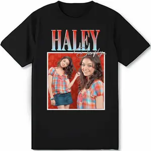 Haley Dunphy Funny Black T Shirt Full Size