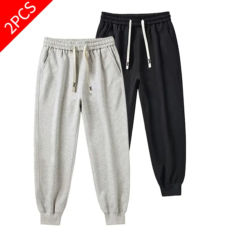 New product, essential sweatpants, cuffed sweatpants, bottom clothes, baggy sweatpants, casual sportswear pant for relaxed leisure time tiktokshopbacktoschool