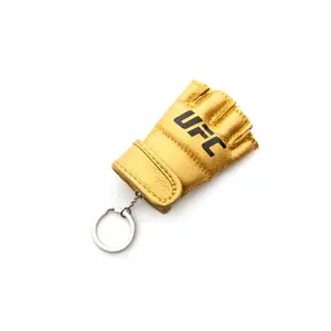 UFC Champion Gold Fight Glove Keychains
