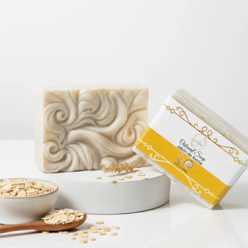 Oatmeal Soap for Body Cleansing and Skincare