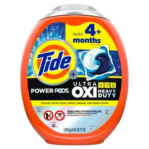 Ultra Oxi Heavy Duty HE Power Pods Original Scent Laundry Detergent Pods, 45-Count