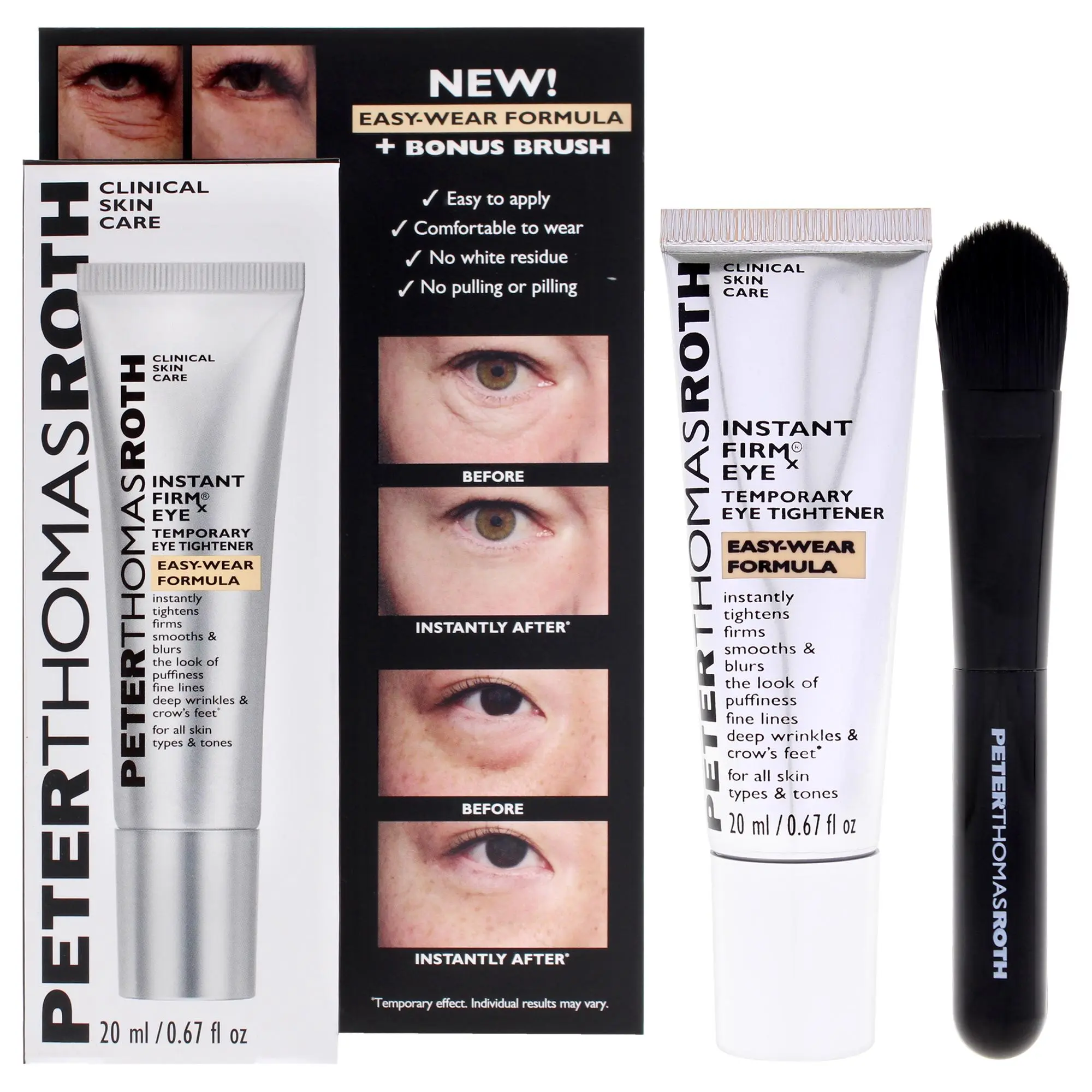 Instant Firmx Temporary Eye Tightener by Peter Thomas Roth for Unisex - 0.67 oz Cream