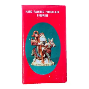 Mexico Santa’s Of The Nations Hand Painted Porcelain Figurine