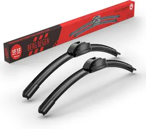 13"+13" Windshield Wiper Blades Replacement for Jeep Wrangler 1997-2006–Genuine OEM Quality (Set of 2)