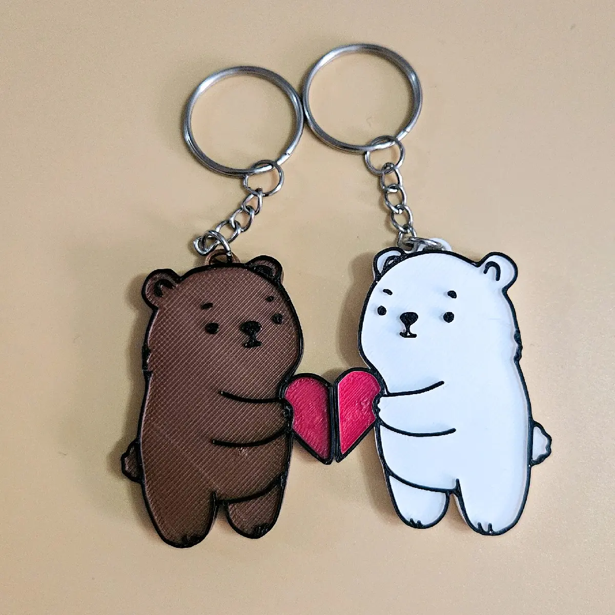 Cute Magnetic Couples Keychain - Perfect Gift For Boyfriend Girlfriend Best Friend Gifts