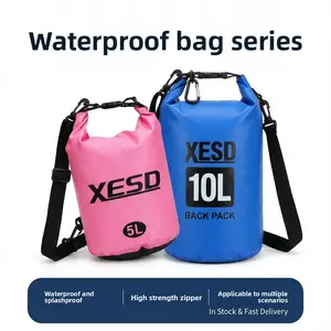 Waterproof backpack folding bucket kayak backpack diving bag camping water storage bag sports outdoor