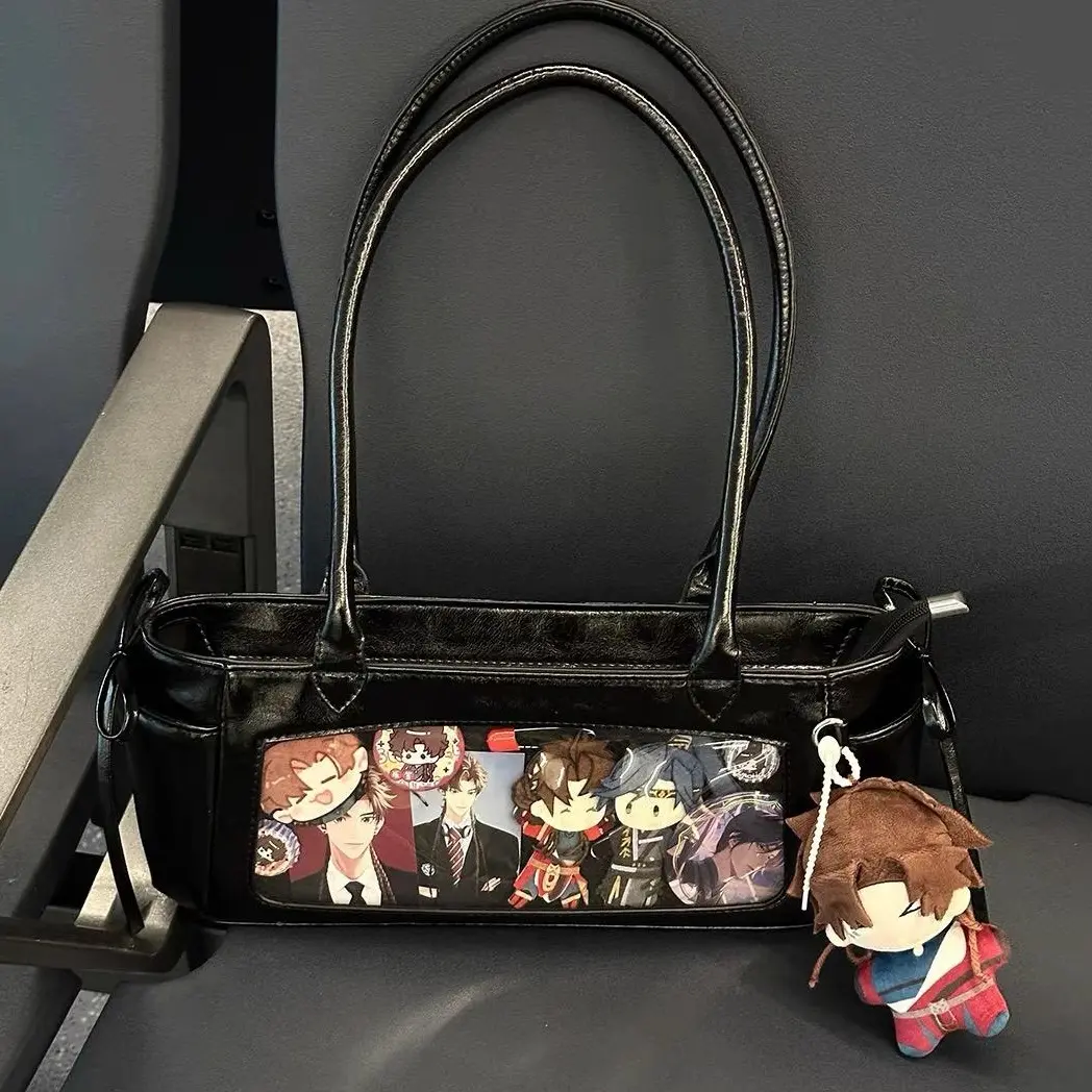 Ita bag,cute Ita Bag for Kpop Fans, Photocard Display Bag, Anime Style Crossbody Shoulder Bag, cool girl bag,Personalized DIY Collection Purse,Trendy Backpack,for Kpop Photo Card