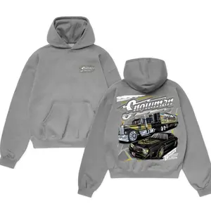 Smokey and the Bandit Men's Snowman Hoodie - Long Sleeve Cotton Pullover, Screen Printed in Vibrant Colors, Classic graphic hoodies Fabric Menswear