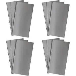 12 Pack Welding Practice Kit 2" x 4" Welding Coupons (9, 11, 14, 16 Gauge Mild Steel), 3 PCS Each Mild Plate, Weld Practice and Training for MIG, TIG Stick, Arc, Spot, Gas, Wirefeed and Brazing