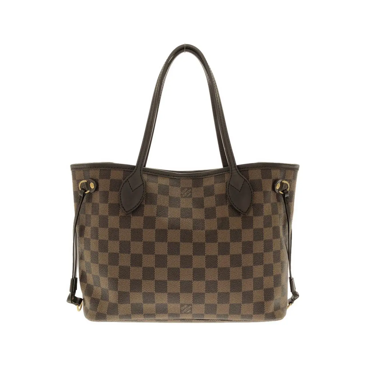 Pre-owned Louis Vuitton Canvas Tote Bags Neverfull Damier Bag