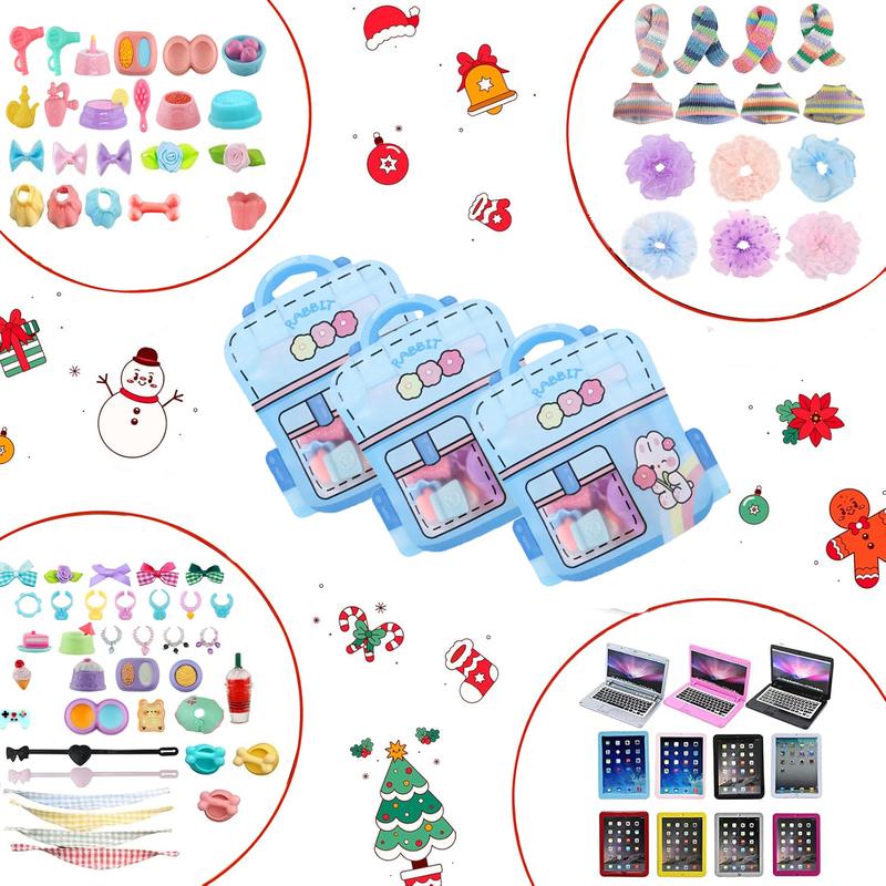 30pcs Party Favors Set,Bow Collar Hat Laptop Clothes Glasses Food and Drink Festival Party Supplies Ideal for Cats Dogs Collie Cocker Spaniel Great Dane Dachshund Fox Rabbit Dragon Husky,Best Christmas Halloween Birthday Gifts for Fans