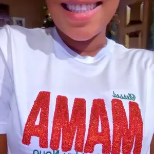 Custom Embroidered Appliqué T-Shirt | Mama Appliqué Shirt | Personalized Name Shirt