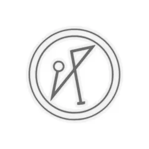 Geometric Kiss-Cut Stickers | Modern Art Decals for Laptop, Water Bottle, Journal, Gift for Creatives, Aesthetic Stickers