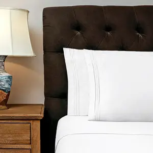 Full Sheets 1800 Thread Count Ultra Comfort Deep Pocket Hypoallergenic Softest in the World