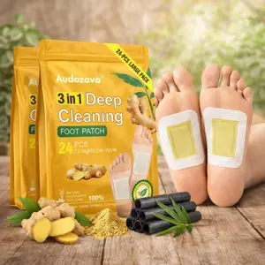 Turmeric & Wormwood Foot Patches | All-Natural Deep Cleansing for Daily Relaxation, Quality Sleep & All-Day Foot Comfort