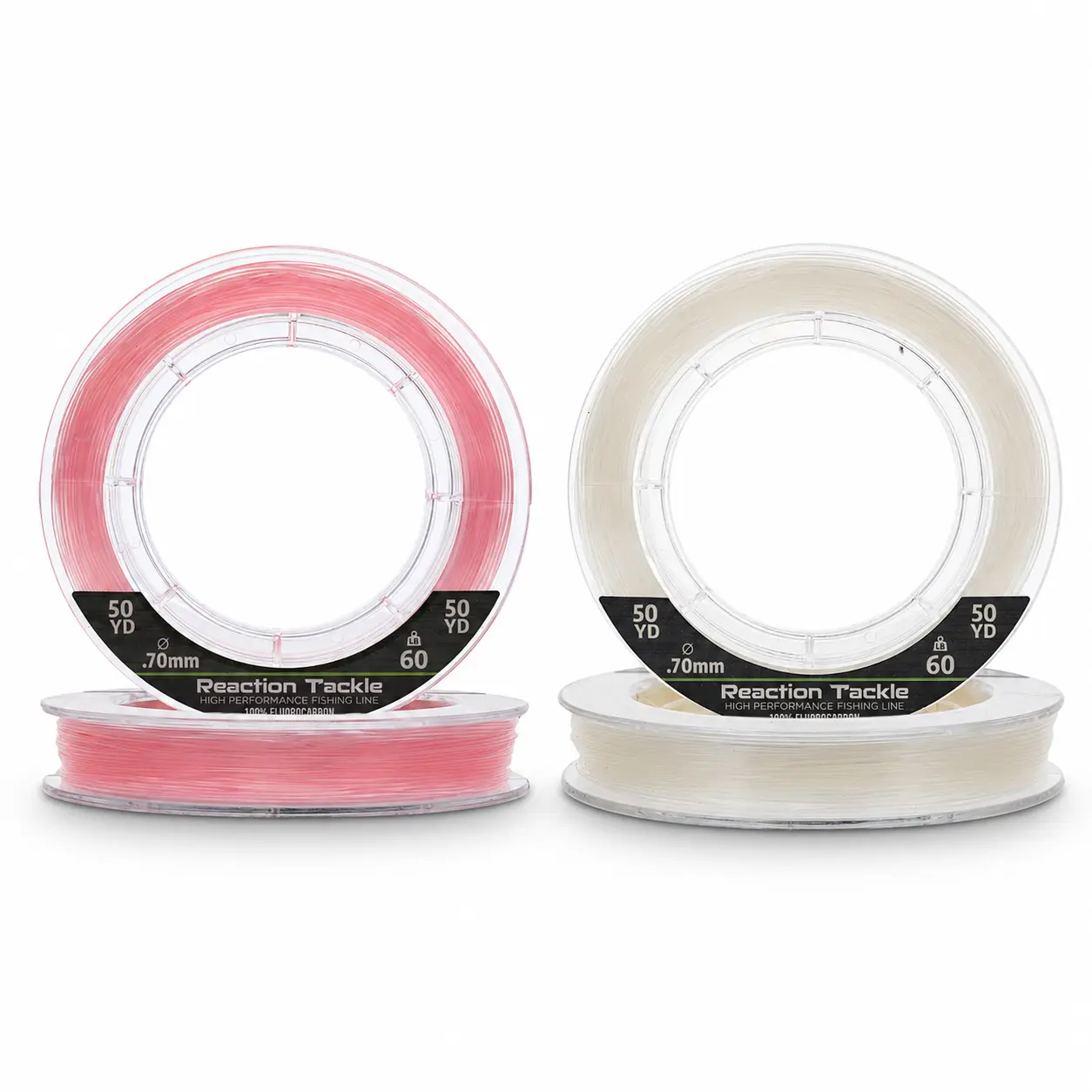 Reaction Tackle 100% Pure Fluorocarbon Fishing Line