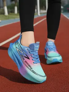 Women's Lightweight Breathable Sneakers, Textile + Carbon Board, Low Top, All Seasons, Casual Style, Perfect for Hiking and Travel