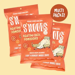 S'NOODS RIGATONI BASIL POMODORO CHIPS (snack)