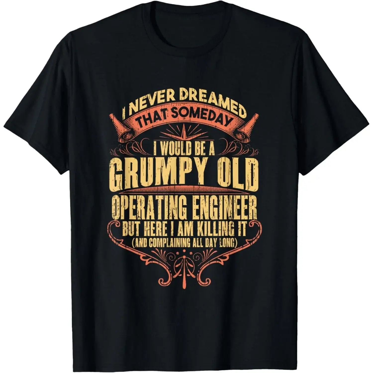 Union Operating Engineer Worker Shirt Work Tee Gift Unisex T-Shirt