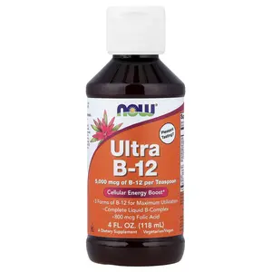 NOW Foods Ultra B-12, 4 fl oz (118 ml)