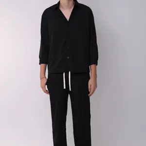 Bleach Proof,  Ice Silk Fabric Pants