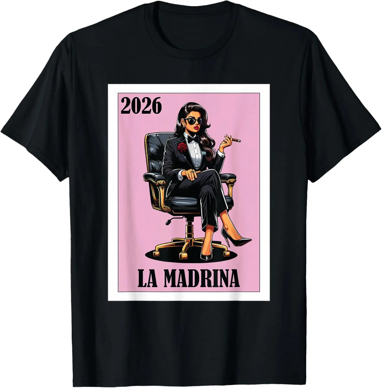 100%cotton Funny Mexican Baptism Madrina Proposal 2026 T-Shirt