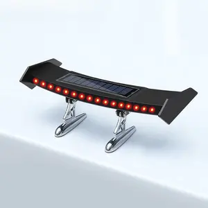 Solar-Powered Tail Wing Light – Mini LED Roof Light with Flowing Glow Effect, Anti-Collision Warning Light for Cars, Easy Install No Wiring, Universal Fit for SUVs, Sedans & Trucks