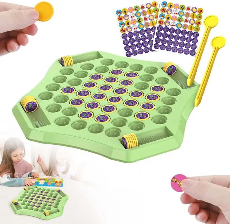 Memory Flip-Flop Chess Game for Two Players, Enhances Observational Skills & Focus
