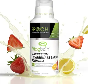 Sharper Thinking.  Deeper Sleep. A  Calmer Mind.     Magtein® Magnesium L-Threonate Liquid – Strawberry Lemon (30 Servings)