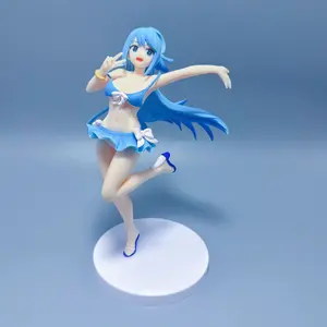 Meir House Third Season Aqua Swimsuit Figure Model Collection Display Piece, Collectible Handmade Figurine, Perfect Gift for Fans, Statue