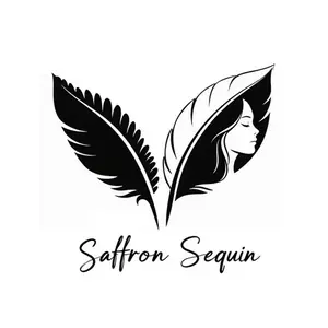 SaffronSequin shop logo