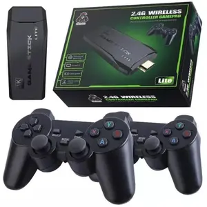 Retro Game Console 2.4G Dual Wireless 4K 20,000+ Games 64GB