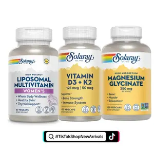 Essential Women’s Health Bundle – Liposomal Multivitamin, Magnesium Glycinate & Vitamin D3 + K2
