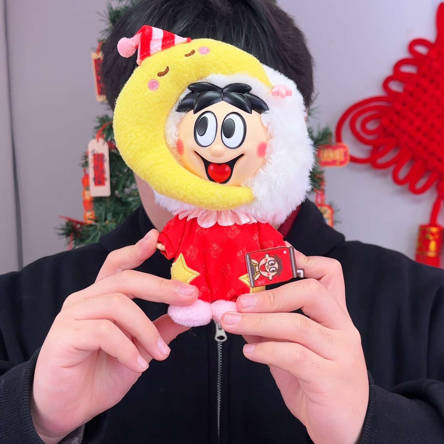 MINISO Wangwang Ruyi Series epoxy plush blind box — cute figurines/dolls, birthday gift, holiday gift for friends, adorable collectible figures