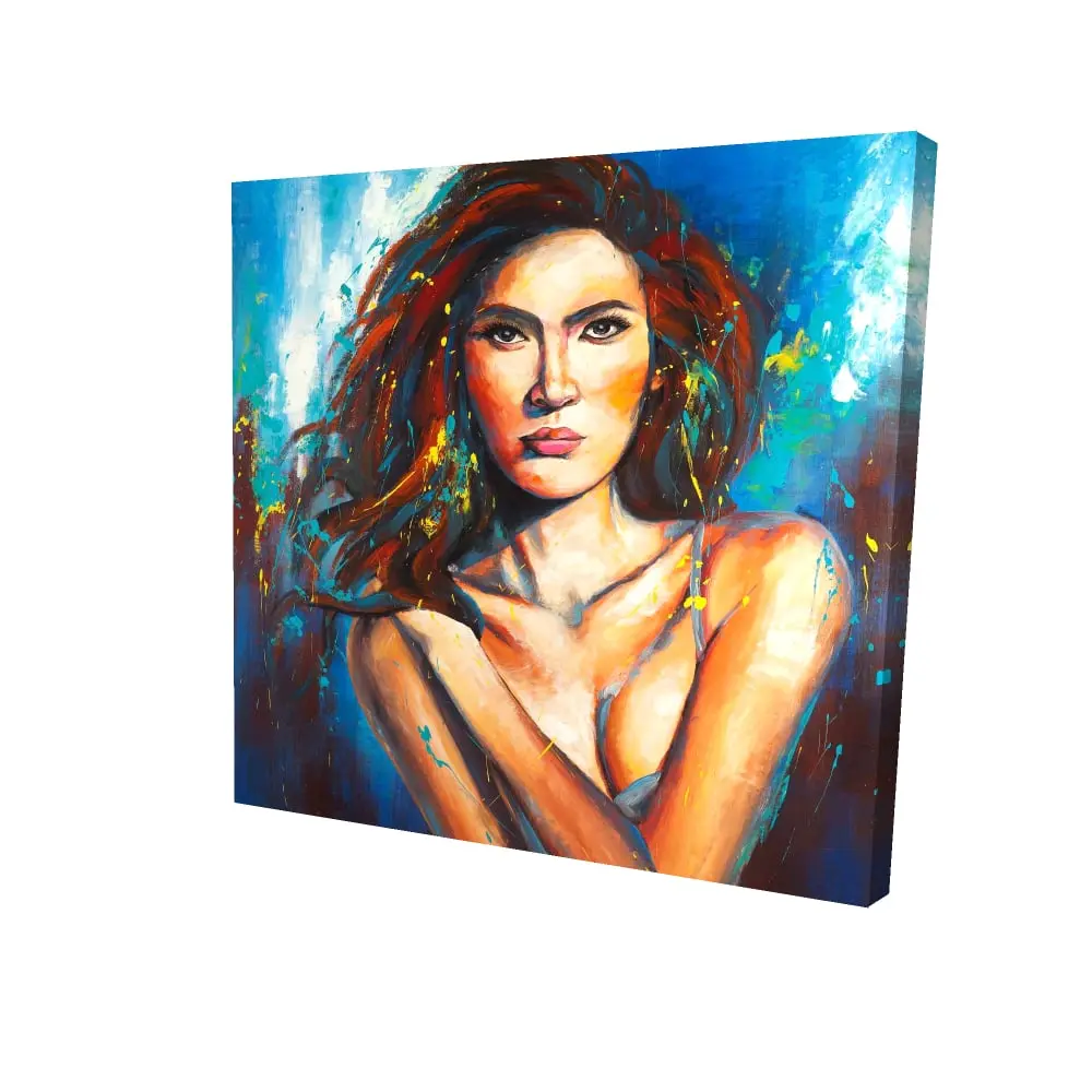 Begin Home Decor 2080-2424-FI51 24 x 24 in. Closer Figurative Bedroom Canvas - Home Decor Wall Art