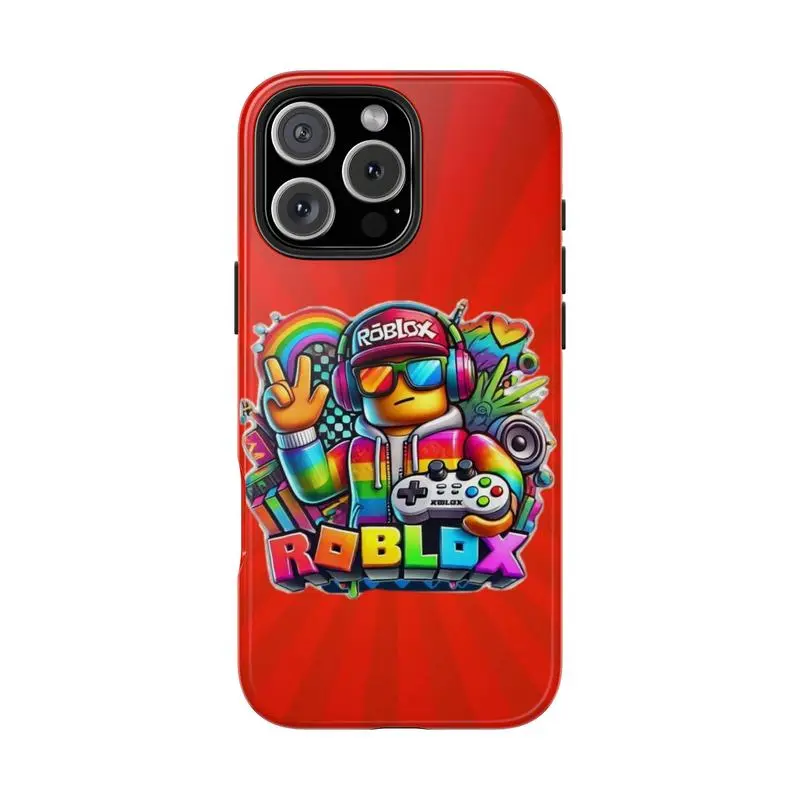 Roblox Phone Case Suitable for iPhone 17-11 Pro Max/Plus and Samsung Galaxy S23-25 - Roblox Phone Case Suitable for iPhone 17-11 Pro Max/Plus and Samsung Galaxy S23-25 -