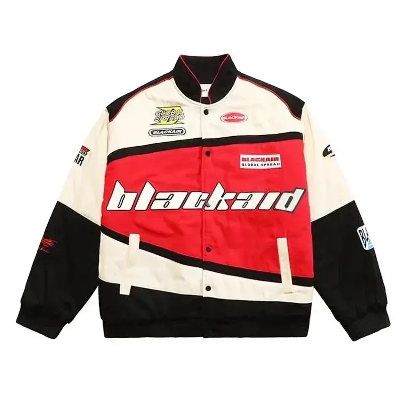 Embroidered Varsity Jacket