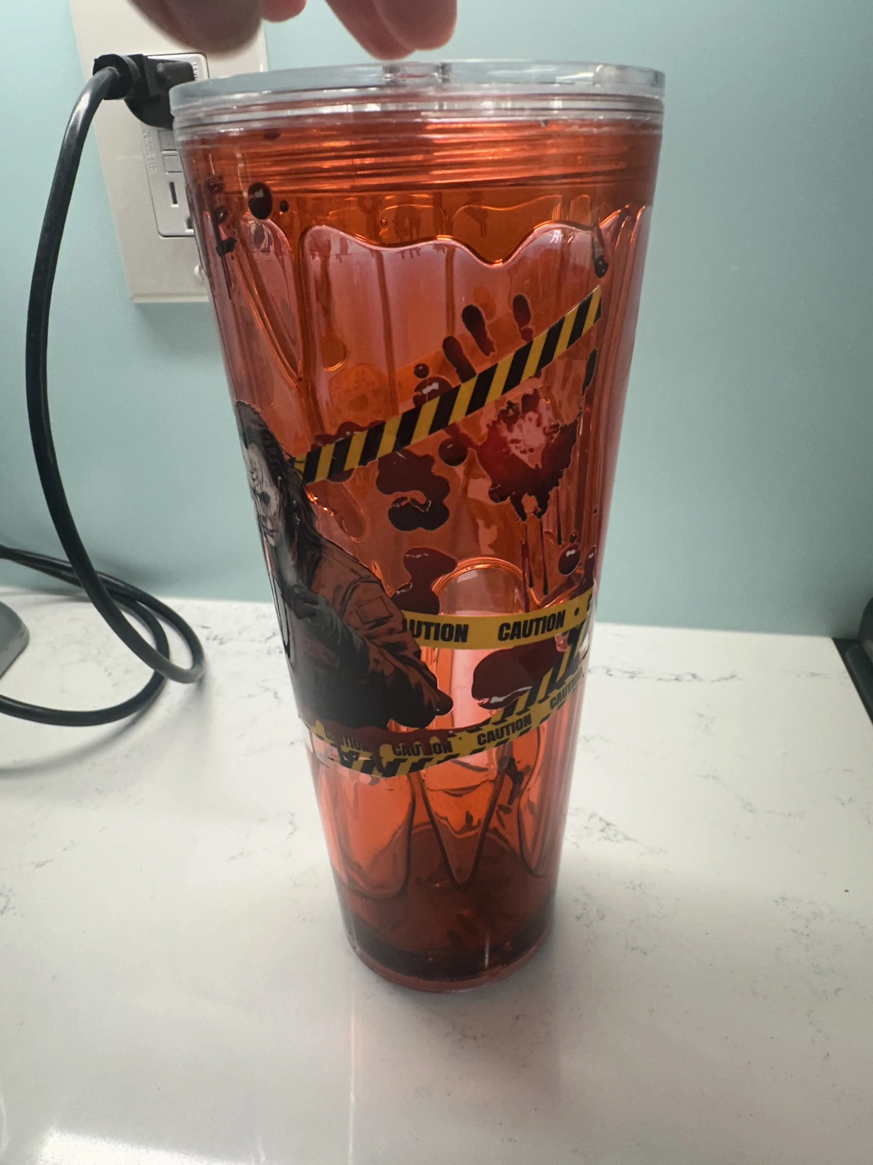 Blood Drip Acrylic Tumbler