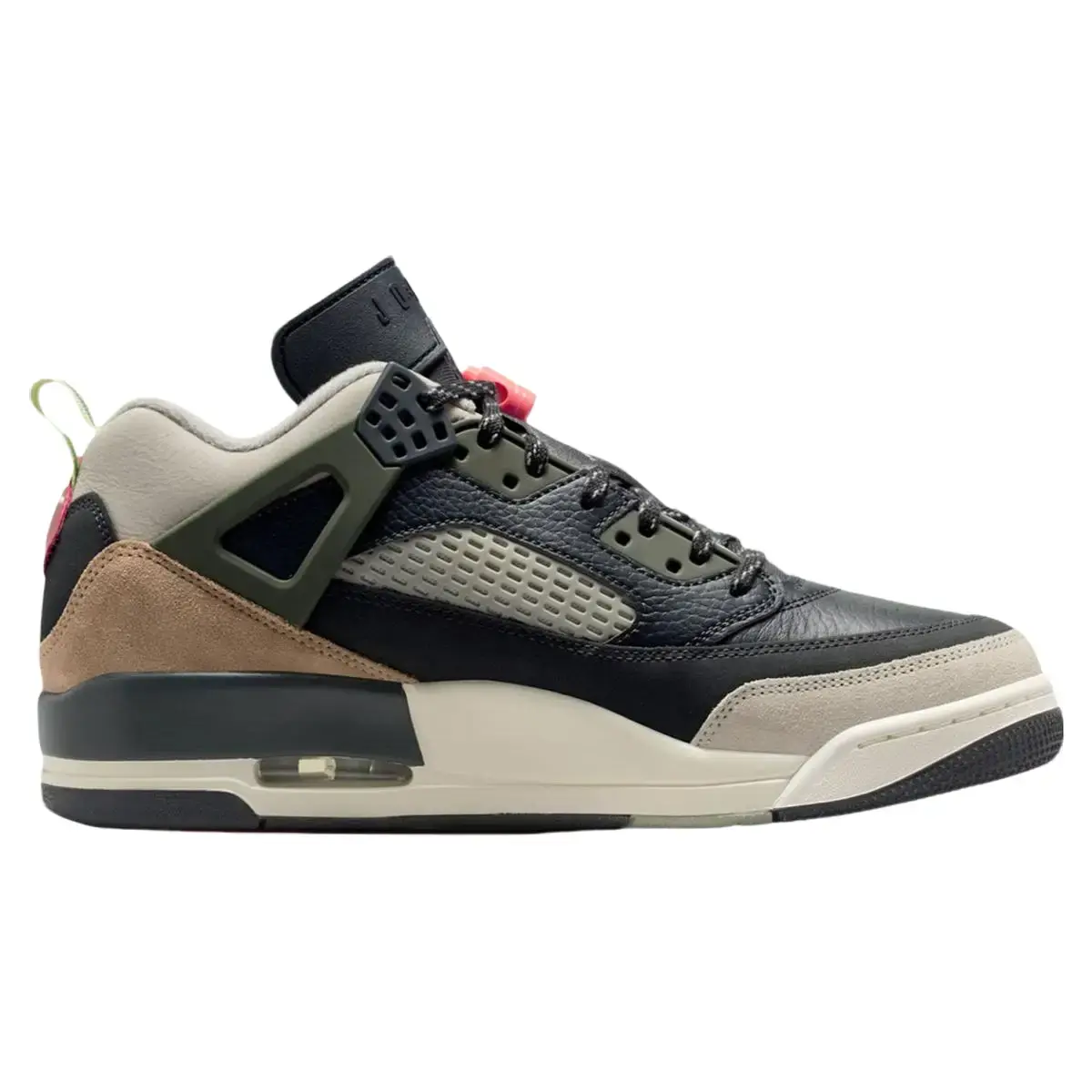 Nike Air Jordan Spizike Low Anthracite Mango Cargo Khaki Men's Fashion Shoes New