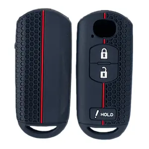3 Button Silicone Car Key Case Cover Car Key Protector Car Key Accessory For Mazda 2 3 5 6 BL BM GJ Atenza Axela Demio CX-3 CX3 CX-5 CX5 CX7 CX-9 CX8 keychain