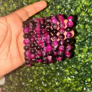 Kizzit- pink panda bracelet (1)