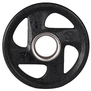 A4A 5LB×2pieces Gym style ergonomic rubber coated weight plate
